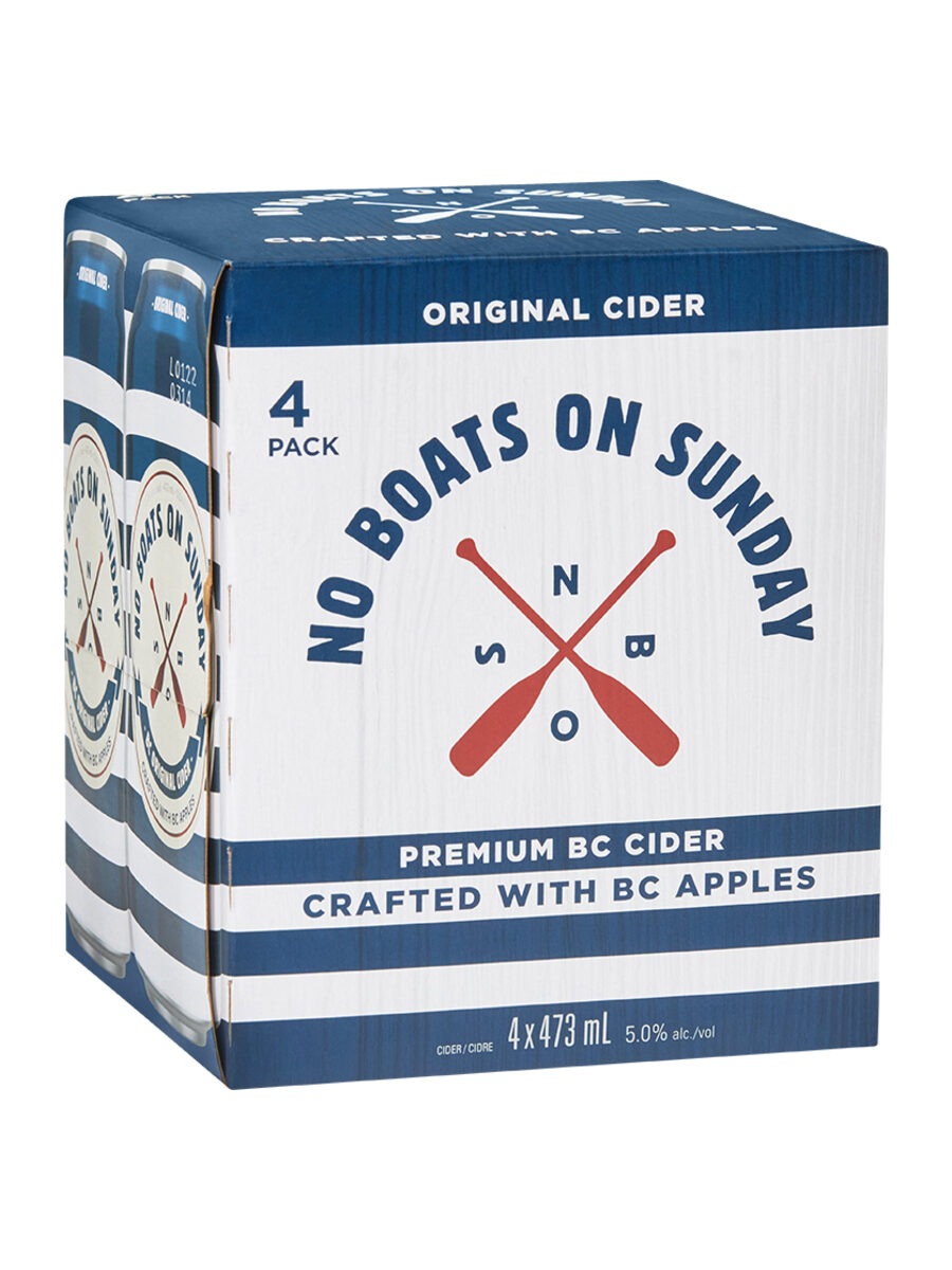 No Boats On Sunday Apple 4pk