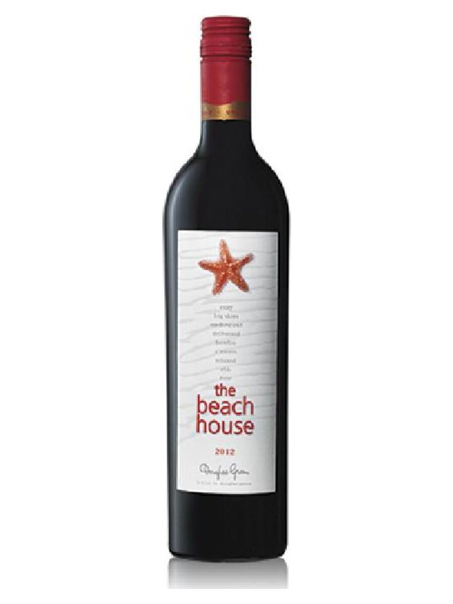 The Beachhouse Sunset Red