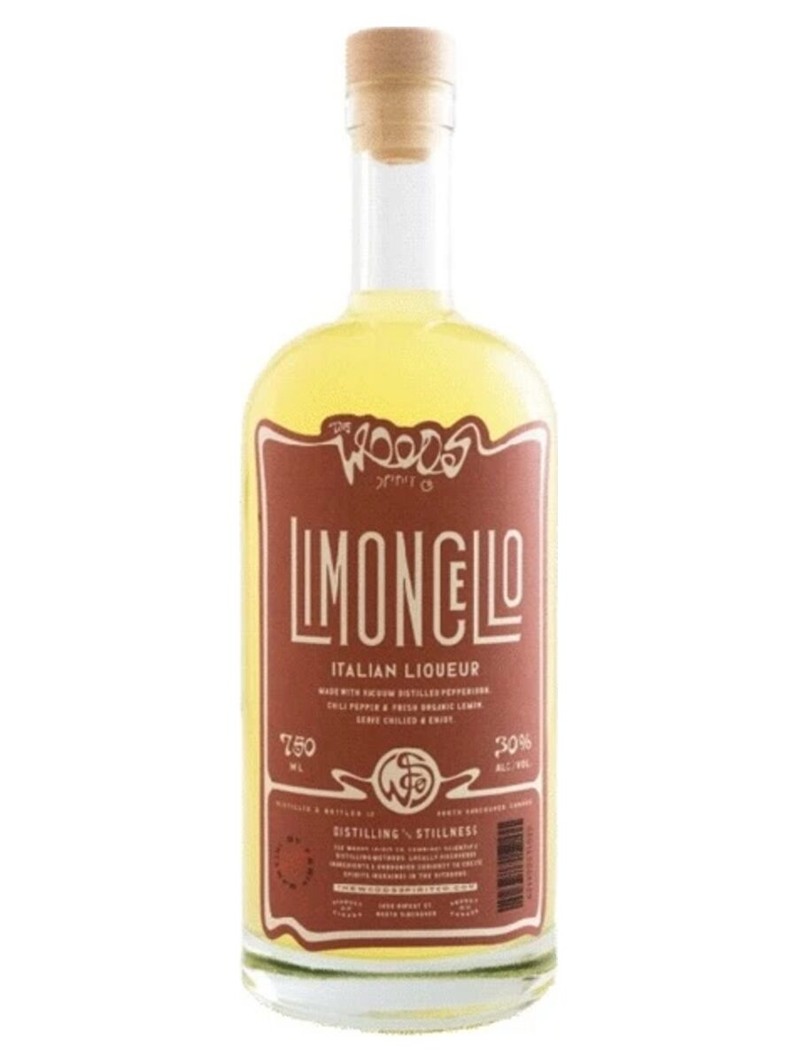 Woods Limoncello Italian Liqueur