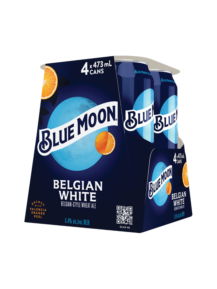 Blue Moon Belgian White 4pk