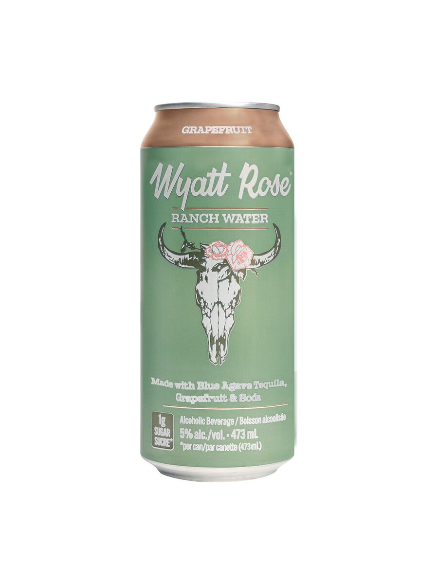 Wyatt Rose Ranch Water Grapefruit Tall Can