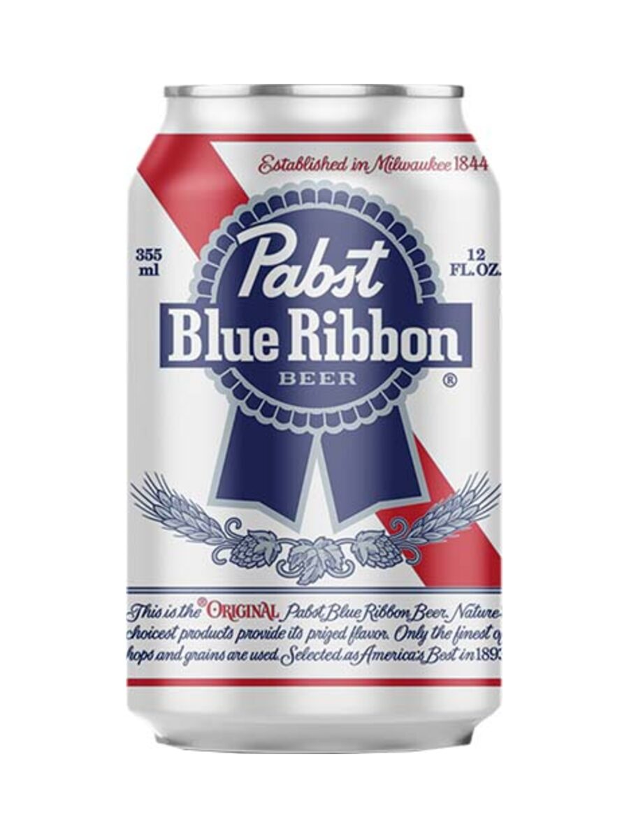 Pabst - Blue Ribbon King Can
