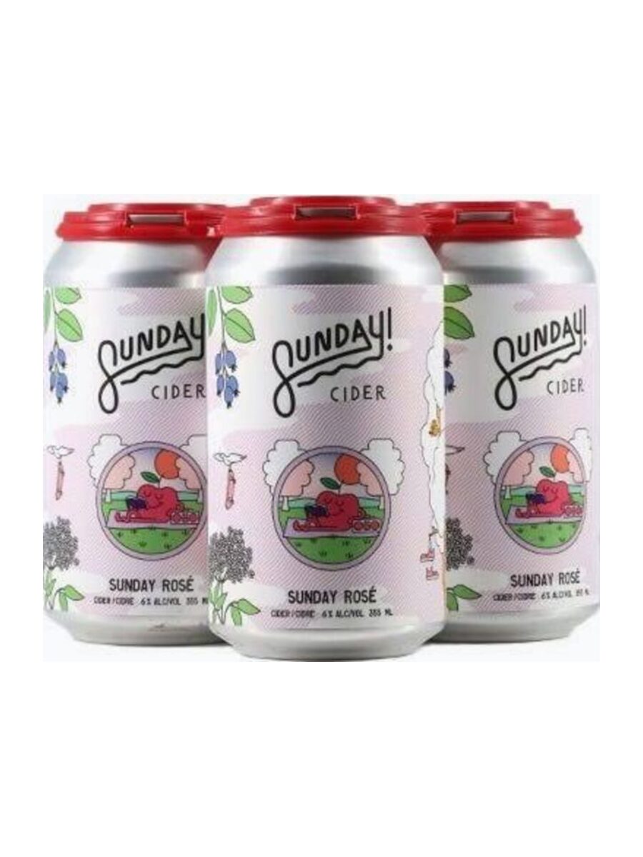 Sunday Cider - Rose Can 4 Pack