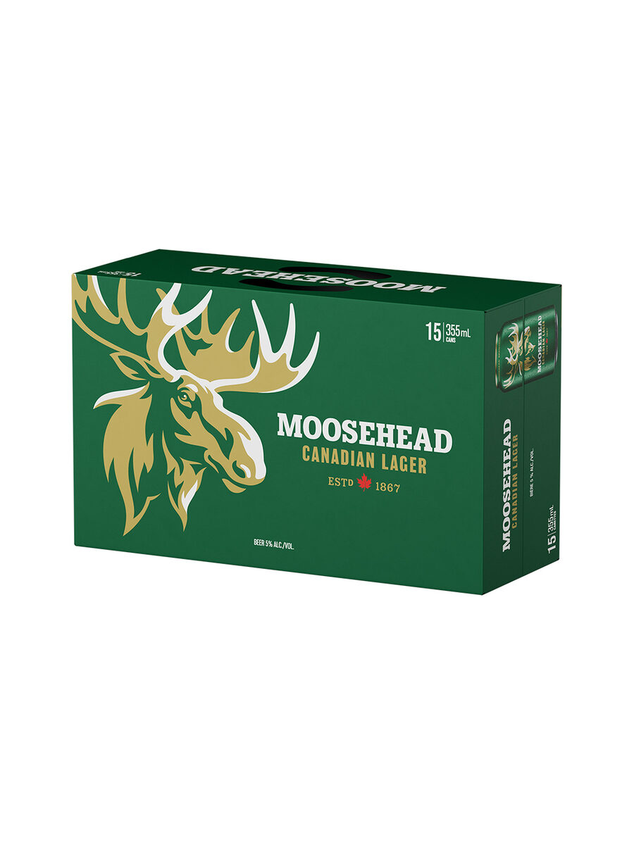 Moosehead Lager Can