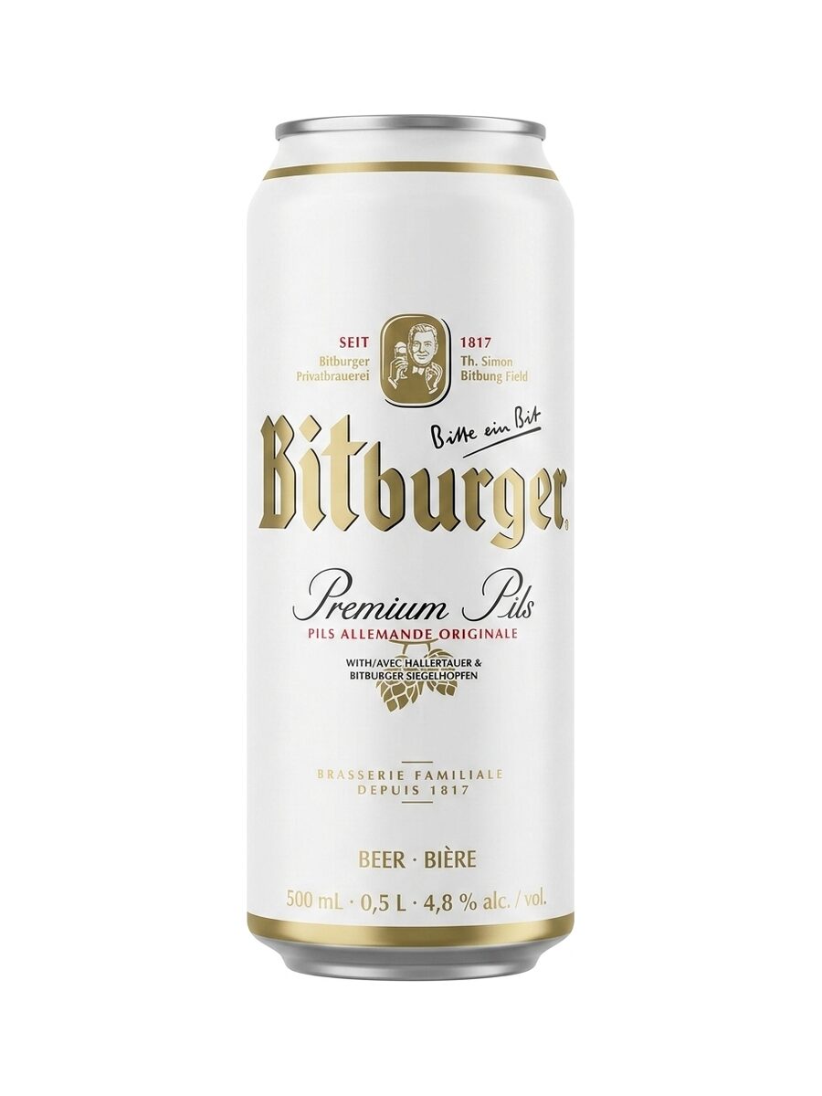 Bitburger Premium Pils 500ml Can