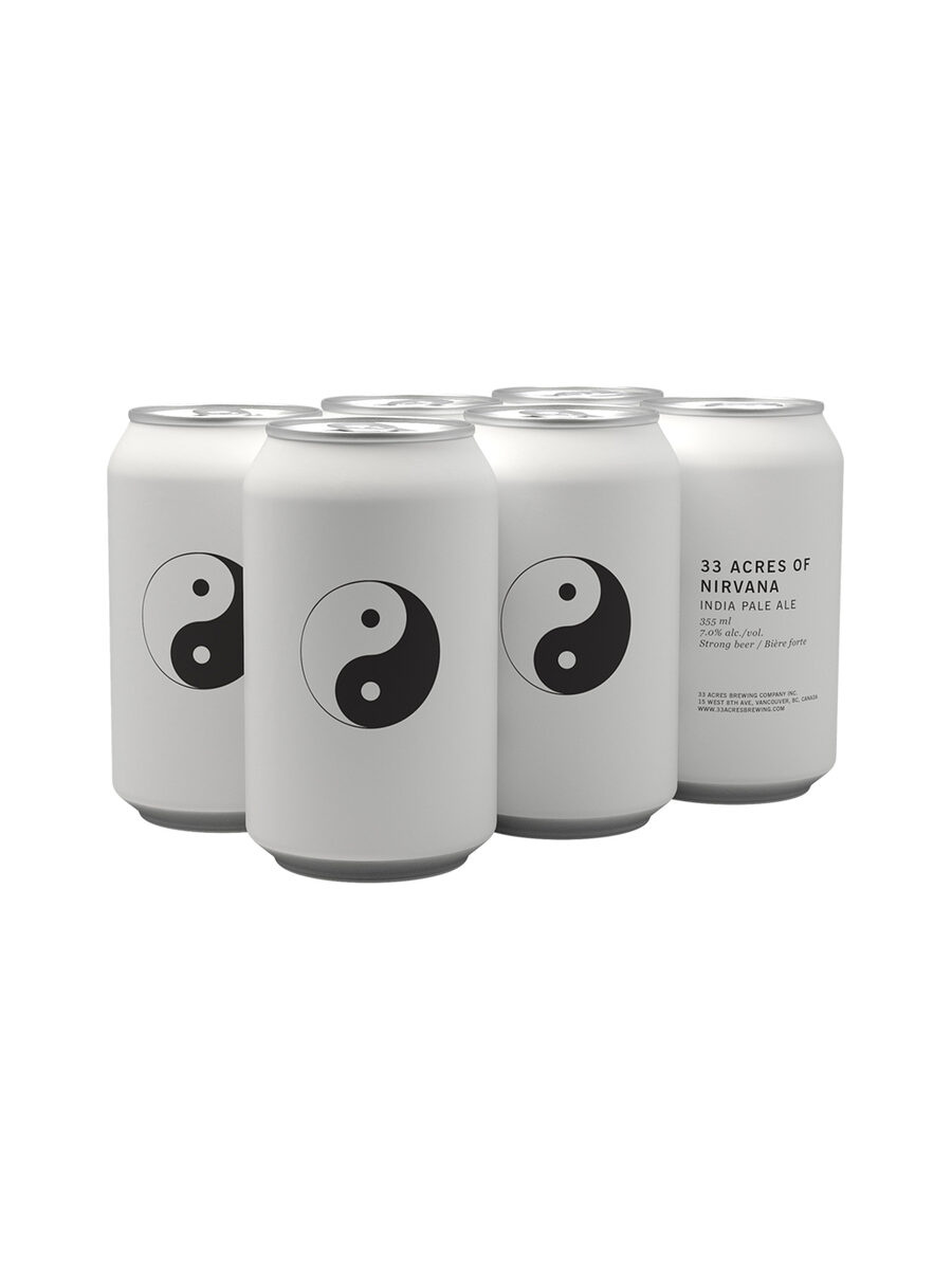 33 Acres of Nirvana IPA six-pack, Vancouver