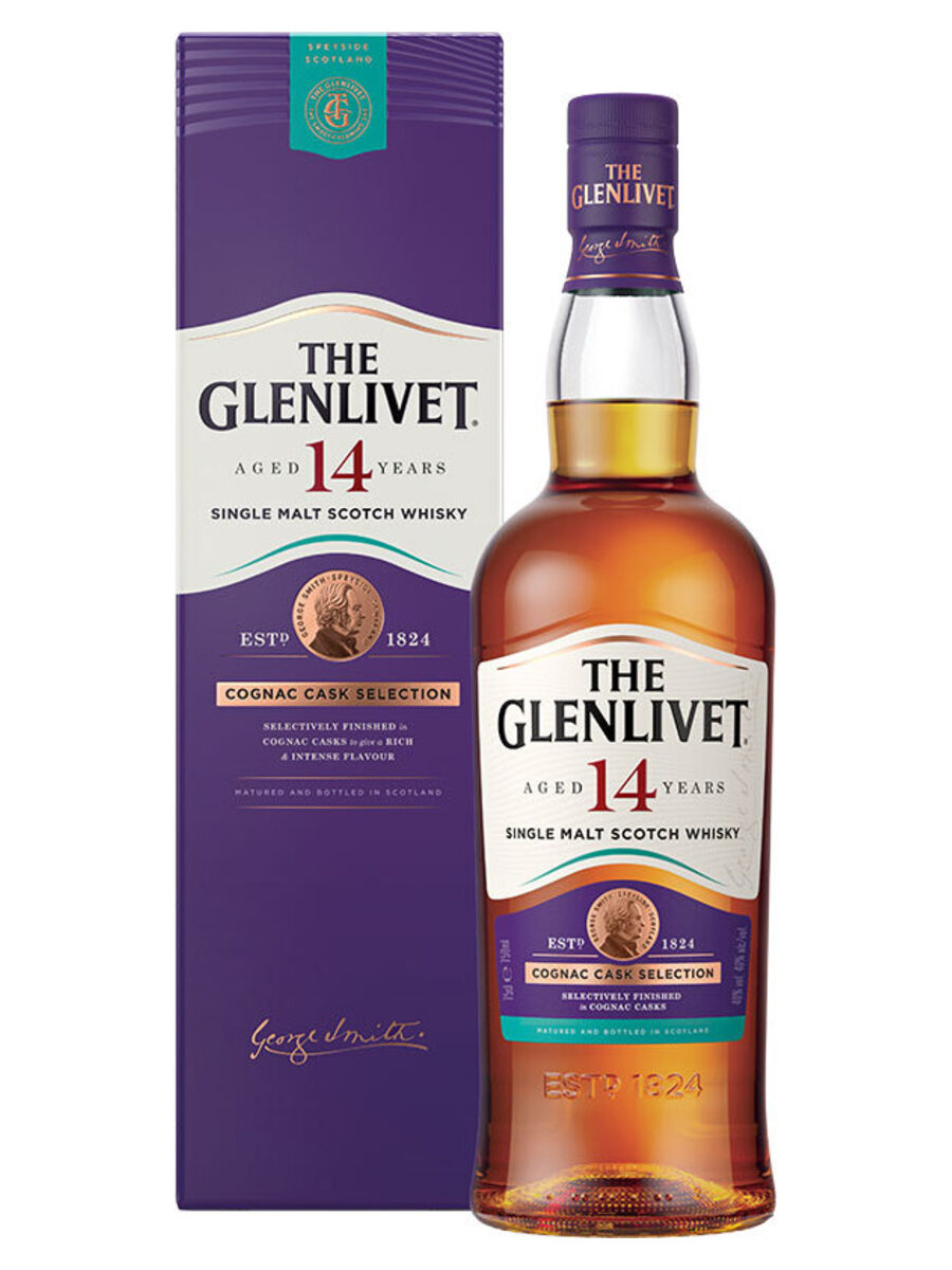 Glenlivet 14 Year Old Cognac Cask Single Malt S