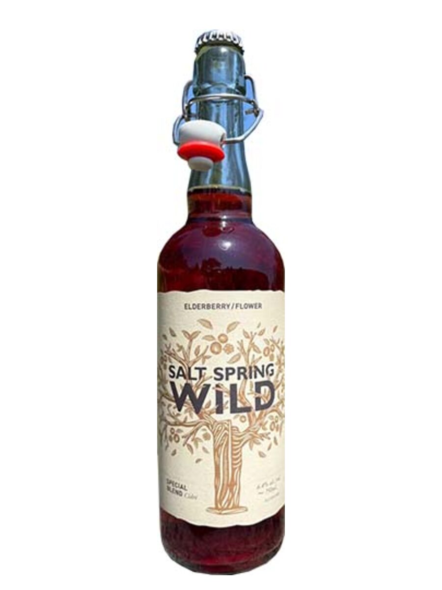 Salt Spring Wild Cider - Elderberry