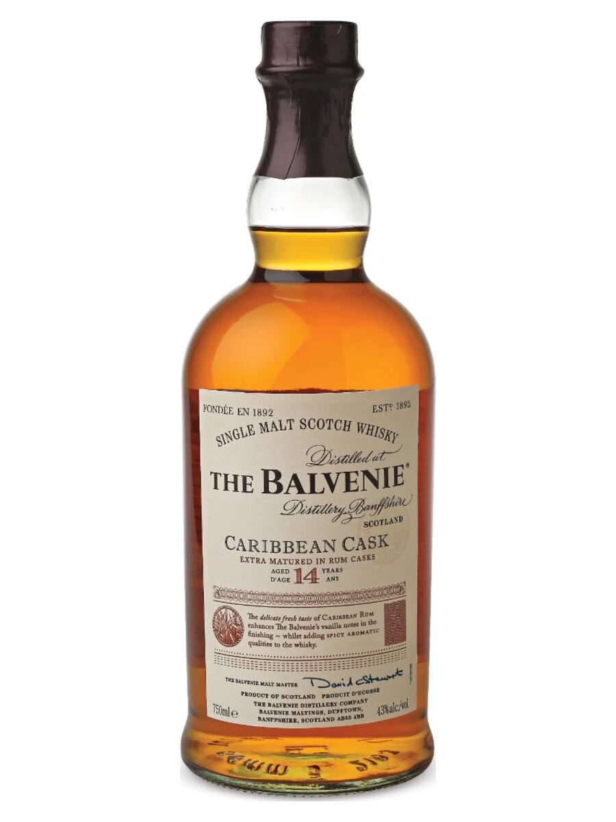 BALVENIE - 14 YEAR OLD CARIBBEAN RUM CASK