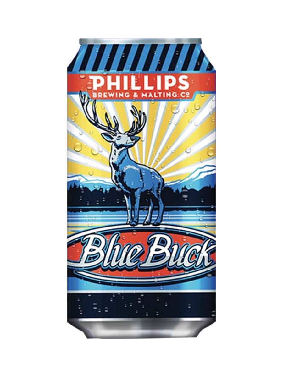 Phillips Brewing - Blue Buck Ale Can