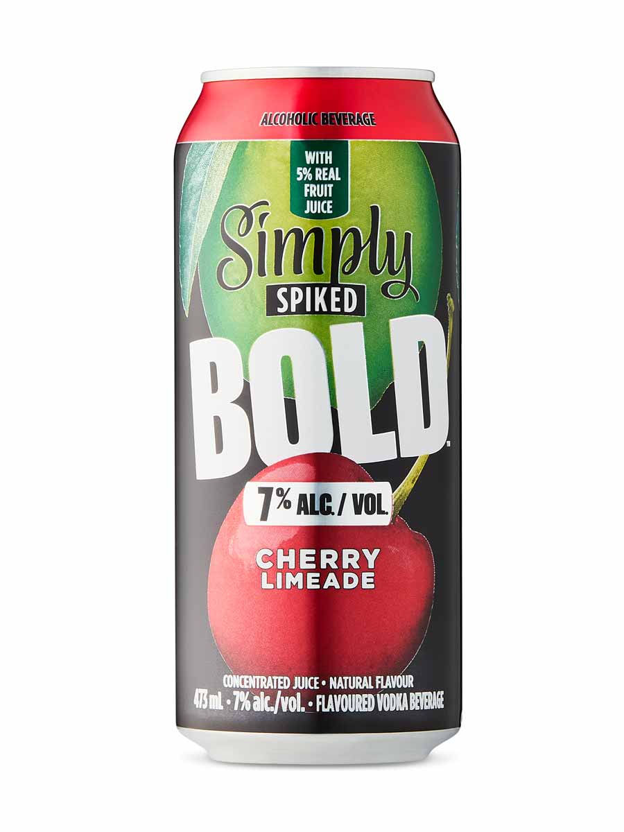 Simply Spiked- Bold Cherry Limeade Tall Can