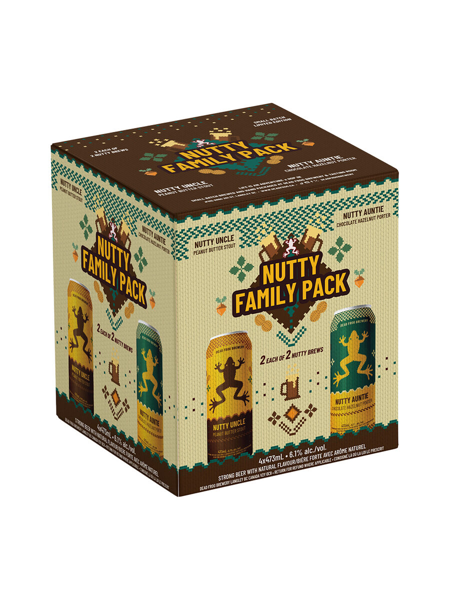 Dead Frog - Nutty Family Pack Tall Can